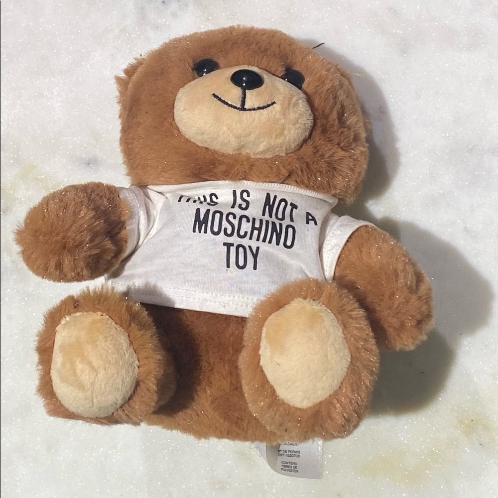 Moschino [TV] H&M Teddy Bear iPhone Case (6/7/8/SE) Jeremy Scott New
